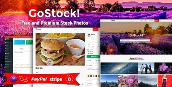 GoStock Free and Premium Stock Photos Script Nulled Free Download