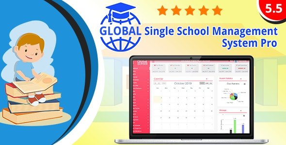 Global Single School Management System Pro Nulled