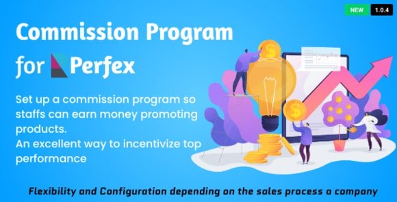 Sales Commission Program for Perfex CRM Nulled