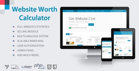 Website Worth Calculator Nulled PHP Script