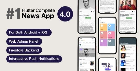 News Hour Flutter News App with Admin Panel Source