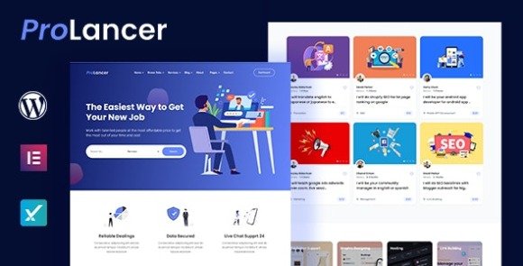 Prolancer Freelance Marketplace WordPress Theme Download