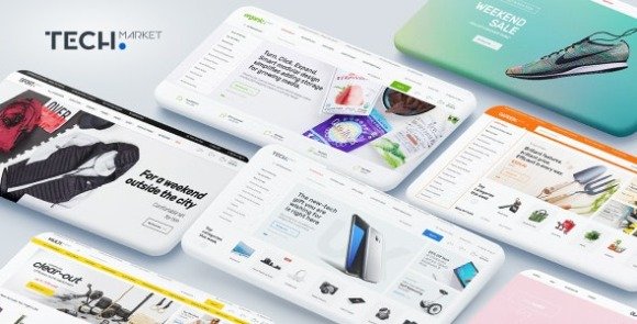 Techmarket Multi-demo and Electronics Store WooCommerce Theme Download