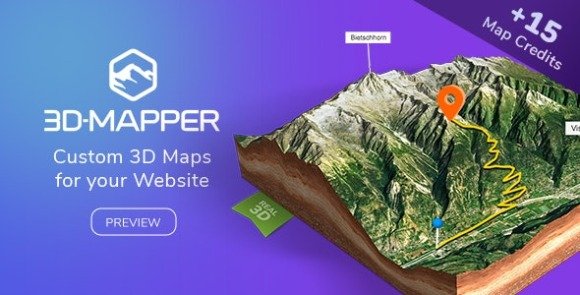 3D Map WordPress Plugin 3D-Mapper Plugin Download