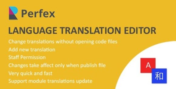 Language Translations for Perfex CRM Addon