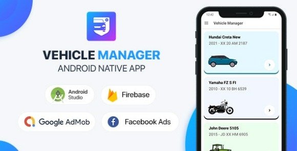 Vehicle Manager with PHP Backend Android Kotlin App Source