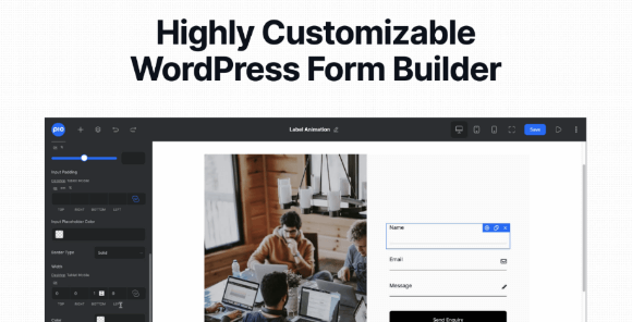 Piotnet Forms WordPress Form Builder Plugin