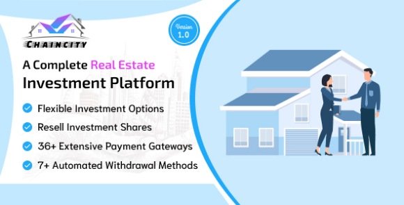 ChainCity A Complete Real Estate Investment Platform Nulled Script