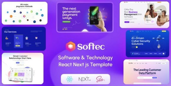 Softec Software and Technology React Next JS Template Download