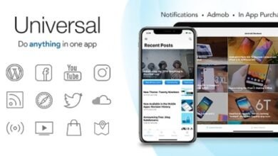 Universal for iOS Full Multi-Purpose App Source