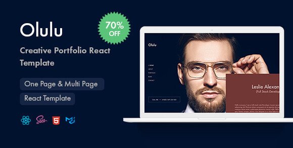 Olulu Creative Portfolio HTML5 Template