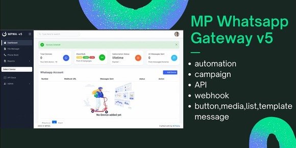 WhatsApp Gateway Multi Device Nulled Script