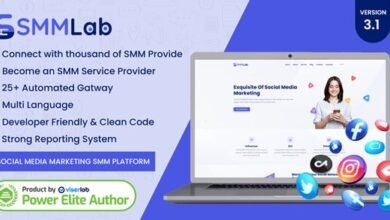 SMMLab Social Media Marketing SMM Platform Nulled