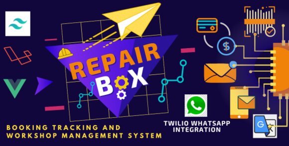 Repair Box Repair Booking Tracking and Workshop Management Nulled