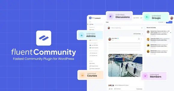 Fluent Community Fast WordPress Community Plugin Download