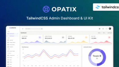 Opatix Tailwind CSS Admin Layout and UI Kit Template