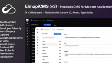 ElmapiCMS Headless CMS for building Content API Script