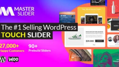 Master Slider Touch Layer Slider WordPress Plugin