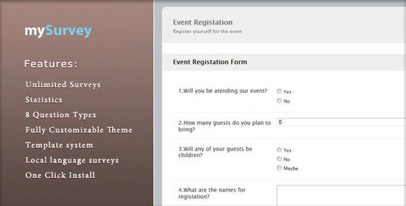mySurvey PHP Script