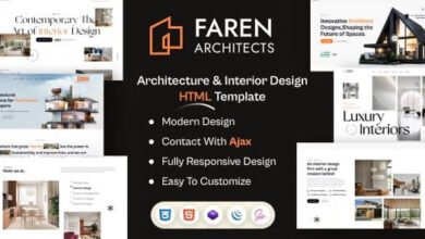 Faren Architecture and Interior Design HTML Template
