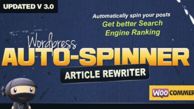 WordPress Auto Spinner Articles Rewriter Plugin