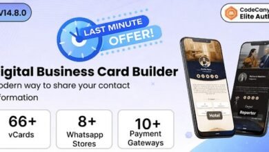 InfyVcards-SaaS Nulled Download